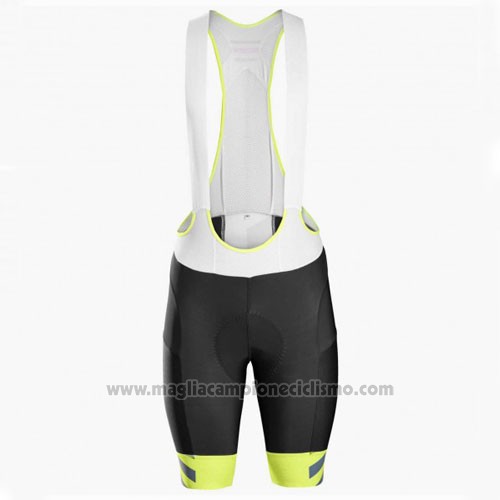 2016 Abbigliamento Ciclismo Trek Bontrager Verde e Nero Manica Corta e Salopette